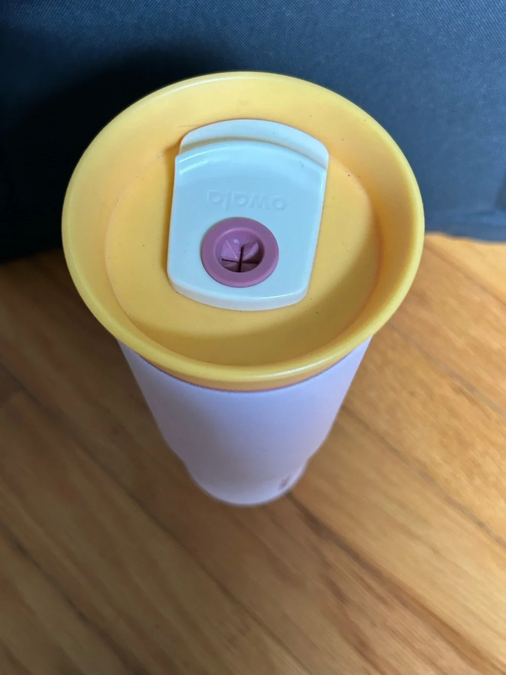Owala 24 oz stainless steel tumbler (missing straw) in color candy store